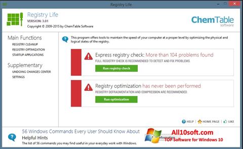 Screenshot Registry Life Windows 10