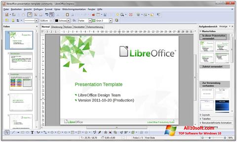 Screenshot LibreOffice Windows 10