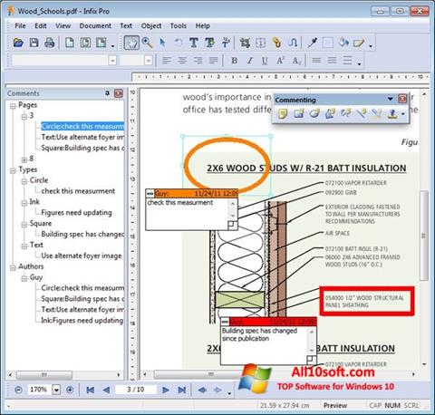 Screenshot Infix PDF Editor Windows 10