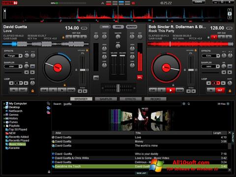 Screenshot Virtual DJ Pro Windows 10
