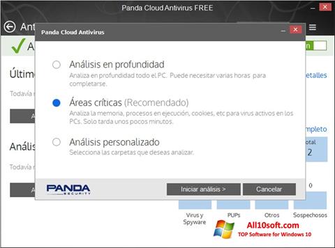 Screenshot Panda Cloud Windows 10