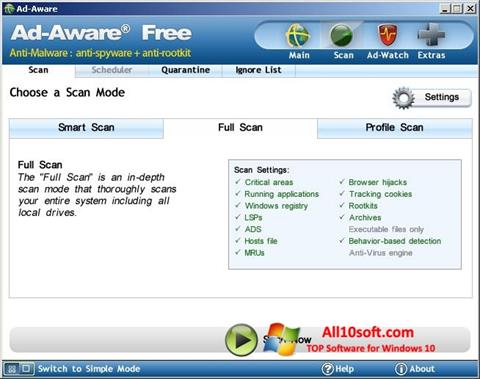 Screenshot Ad-Aware Free Windows 10